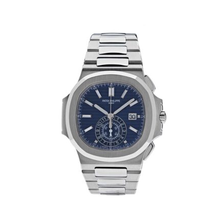 PP Luxury Watches Nautilus 5976/1G-001 '40th Anniversary' Chronograph White Gold Blue Diamond Dial Limited Edition (2018)