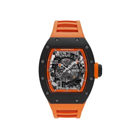 RM-Luxury-Watches LF 030 Americas Black Carbon Orange Strap Limited Edition