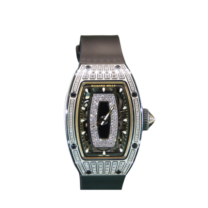 RM-Luxury-Watches LF 07-01 White Gold Diamond Set Onyx Dial